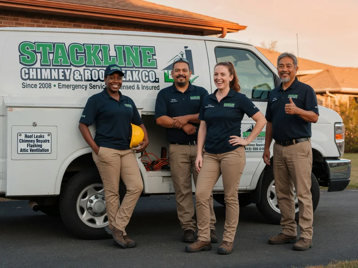 Chimney flashing repair company in New Caney, TX